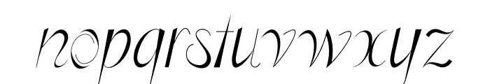 The Moonstone Font LOWERCASE