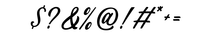The Morydane Regular Font OTHER CHARS