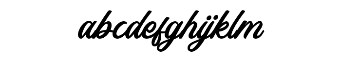 The Morydane Regular Font LOWERCASE