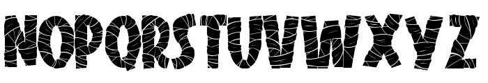 The Mummy Font UPPERCASE