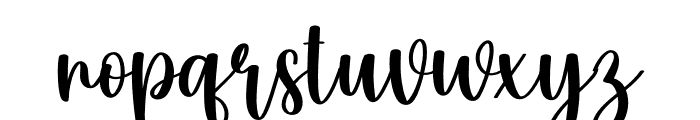 The Nativity Font LOWERCASE