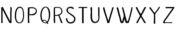 The Oldventure Thin Font LOWERCASE