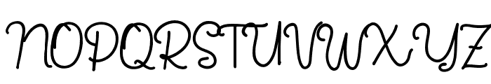 The Omiffujin Font UPPERCASE
