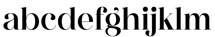 The Pablo Meganta Serif Font LOWERCASE