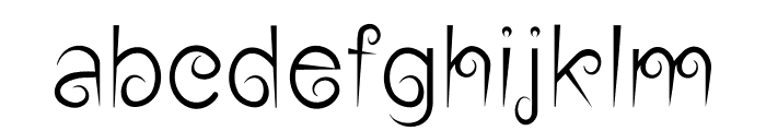 The Pearl Font LOWERCASE