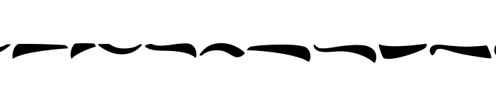 The Phamelo Italic Font LOWERCASE