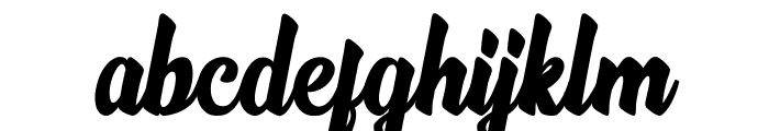 The Phamelo Font LOWERCASE