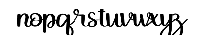 The Pretty Font LOWERCASE