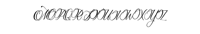 The Pumpkin Carriage Font Script Font UPPERCASE