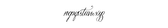 The Pumpkin Carriage Font Script Font LOWERCASE