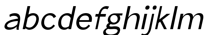 The Qlickers Italic Font LOWERCASE