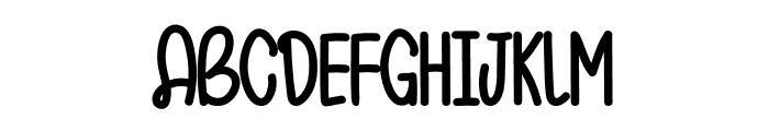 The Queen Bright Font UPPERCASE