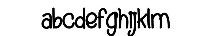 The Queen Bright Font LOWERCASE