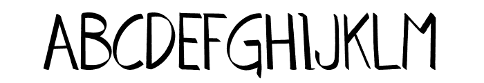 The Queenofer Font UPPERCASE