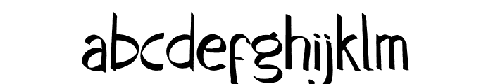 The Queenofer Font LOWERCASE