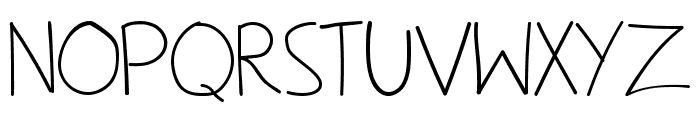 The Qundies Regular Font UPPERCASE