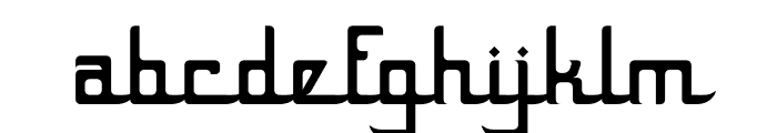 The Ramadhan Font LOWERCASE