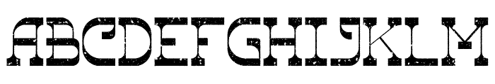 The Ranch Roughen Font LOWERCASE