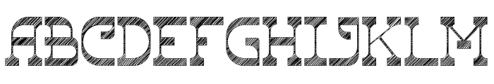 The Ranch Sketch Font LOWERCASE