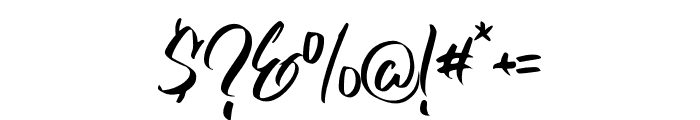 The Restight Script Font OTHER CHARS