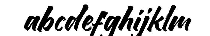 The Revengers Solid Font LOWERCASE