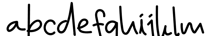The RightPath Font LOWERCASE