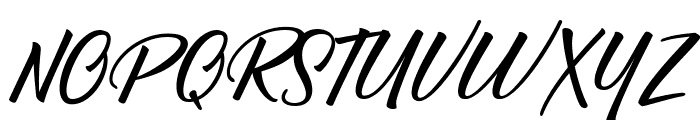 The Rinden Regular Font UPPERCASE