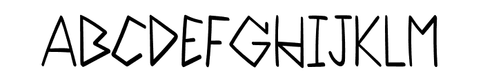 The Rock Font UPPERCASE