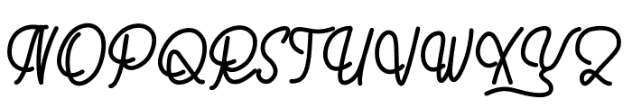 The Romansa Font UPPERCASE