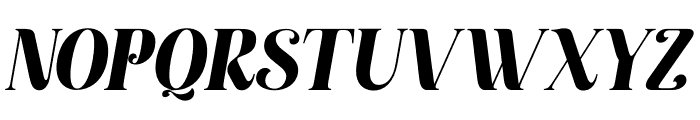 The Royals Queen Italic Font UPPERCASE