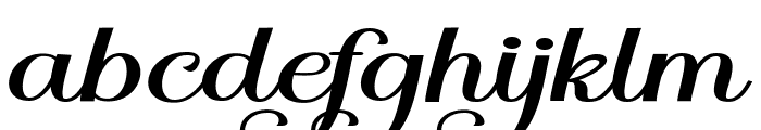 The Safenter Bold Font LOWERCASE