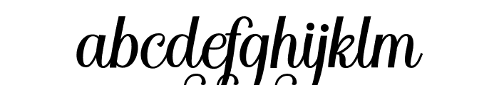 The Safenter Regular Font LOWERCASE