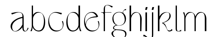 The Saroja  Regular Font LOWERCASE