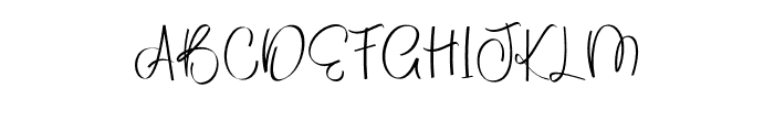 The Scarlette Font UPPERCASE
