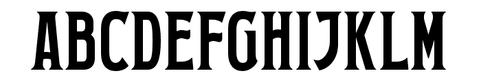 The Scriledge Face Font UPPERCASE