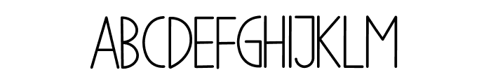 The Series Font LOWERCASE