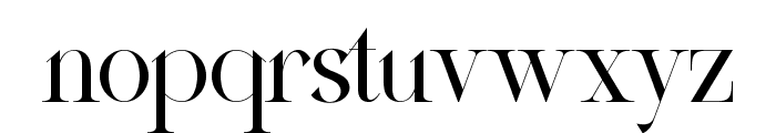 The Shyte Font LOWERCASE