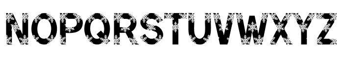 The Snowflake Font LOWERCASE