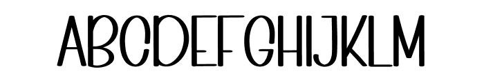 The Snowman Font UPPERCASE