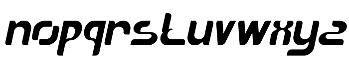 The Sound Bold Italic Font LOWERCASE
