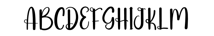 The Spooky Font UPPERCASE
