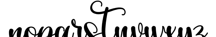 The Spring Font LOWERCASE