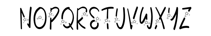 The Star Font UPPERCASE