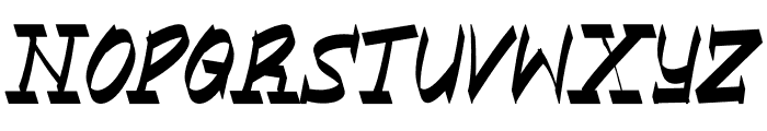 The Stinkes Font UPPERCASE