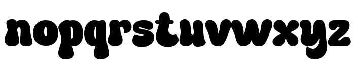 The Sugiko Regular Font LOWERCASE