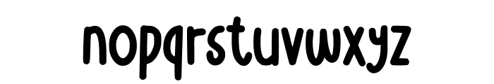 The Sunny Font LOWERCASE