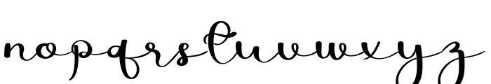The Sweetheart Font LOWERCASE