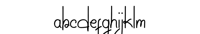 The Symphony! Font LOWERCASE