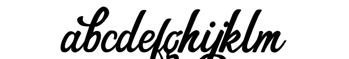 The Trickster Display Font LOWERCASE