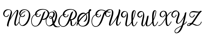 The Twelie Font UPPERCASE
